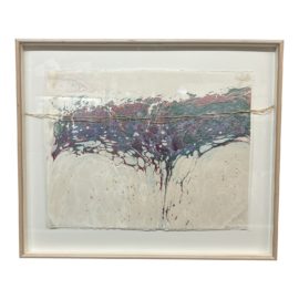 Peggy Christgau "Tide Pool Series" Original Painting, 1990