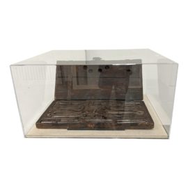 Antique Surgical Neurology Medical Kit + Custom Box + Stand