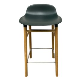 Normann Copenhagen Oak Counter Stool, Black. Original Price: $460