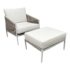 NEW Azzurro Living Catalina Outdoor Club + Ottoman. Original Price: $1682