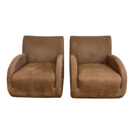 American Leather Vladimir Kagen Seude "Rock Star " Rockers, a Pair