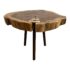 Robert Baker Live Edge Redwood Side Table