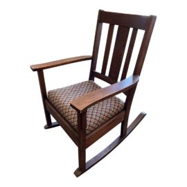 Vintage Oak Rocking Chair