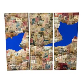 Maxine McClendon "Our Land" Triptych