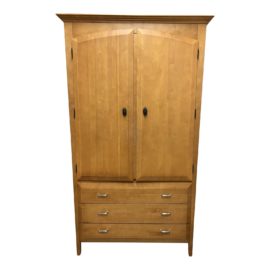 Macy's Sheimac Dovetail Armoire. Original Price: $1,400