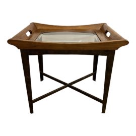 Contemporary Faux Butler Stand Side Table