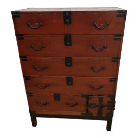 19th Century Tansu Highboy Dresser