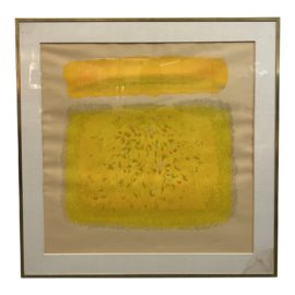 Custom Framed Hirss "The Earth's Spring" Artist's Proof