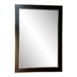 Coaster Large Black ++ Silver Finish Floor/Wall Mirror