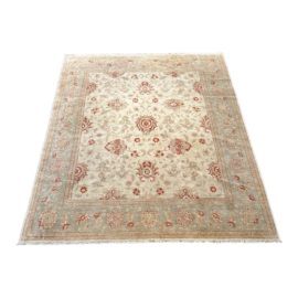 Mughal Ayoubi Wool Rug From Pakistan - 8′ × 10′. Original Price: $5,000