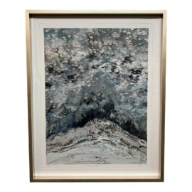 Titanium Blue Limited Edition Framed Abstract Print, 726/2000