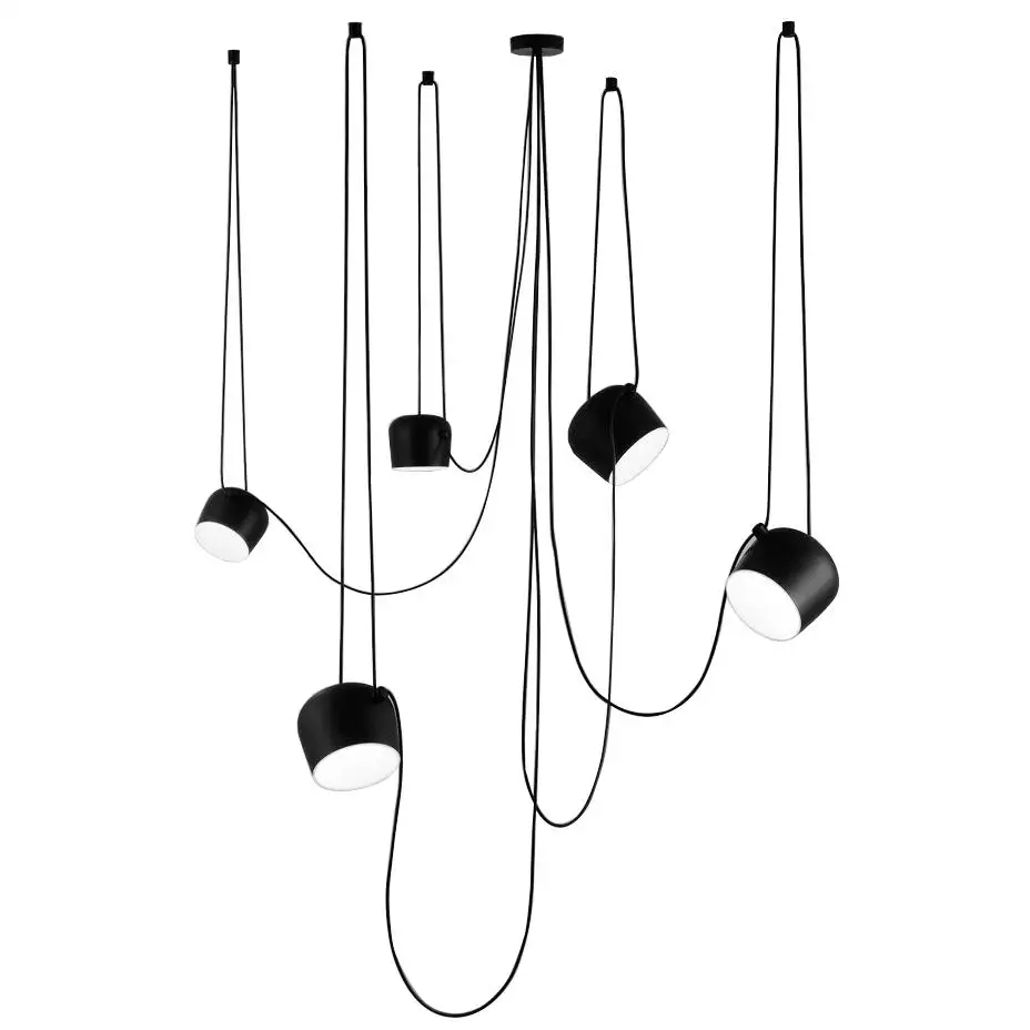 Flos Aim Five Light Led Pendant. Original Price: $4,895