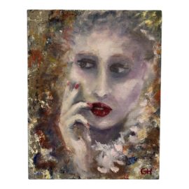 Guilaine Hedquist "Revereie #1" Oil Painting + Signed