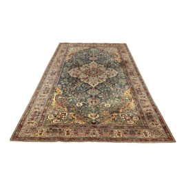 Persian Green + Bronze Rug - 6′8″ × 10′