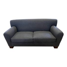 Kroll Furniture Custom Gray Wool Sofa