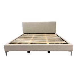 NEW Eastern King Saatva Santorini Bed Frame. Original Price: $1,695