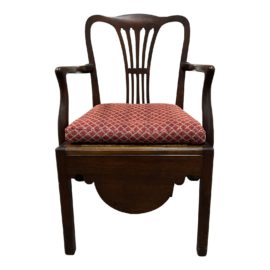 19th Century Potty Arm Chair