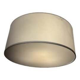 Contemporary White Drum Ceiling Light Pendant