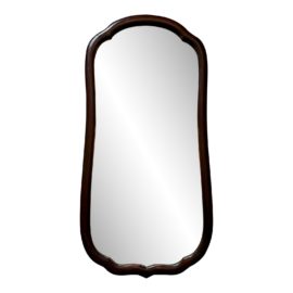Late 20th Century Curved Victorian Style Wall Mirror