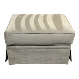 NEW California Sofa Traditional Skirted Ottoman #224. Original Price: $527