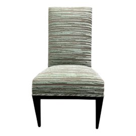 Donghia Occasional Teal Side Chair