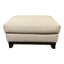 NEW California Light Tan Ottoman. Original Price: $709