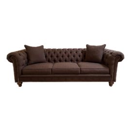 NEW California Sofa Traditional Chesterfield Sofa. Original Price: $3,472