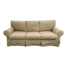 Mitchell Gold Slipcover Sleeper Sofa, a Queen