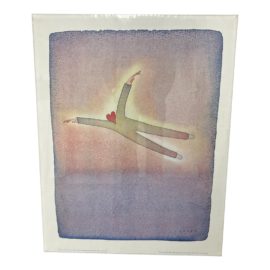 Jean Michael Folon Custom Framed Vintage Poster