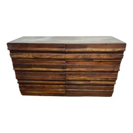 West Elm Stria Six Drawer Dresser - Honey. Original Price: $1,350