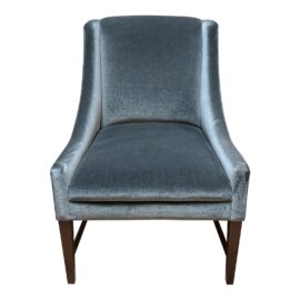 A. Rudin No. 608 Mohair Lounge Chair