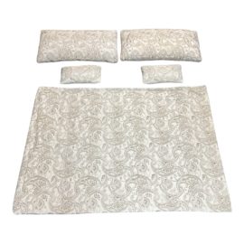 Custom Estern King Embroidered Bed Ensemble