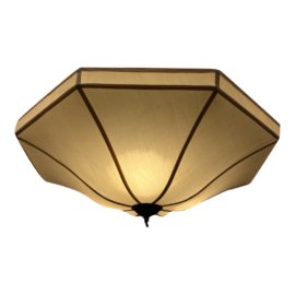 Custom Design Linen Octagonal Hanging Light Pendant