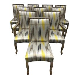 Custom Design Contemporary Side Chairs - Set of 10