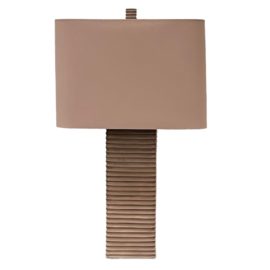 Tanner Kenzie Ewer Ribbed Table Lamp