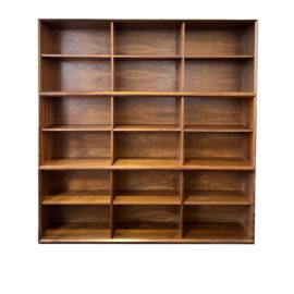 Room & Board Rollins 3 Piece Stacking Walnut Bookcase. Original Price: $3,200