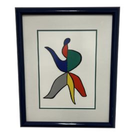 Alexander Calder Custom Framed Stabiles Lithograph