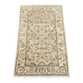 Hand Knotted Pakistan Oushak Design Wool Rug - 3′1″ × 5′