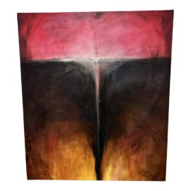 Byron Shin "New Emergence" Oil Painting. Original Price: $8,000