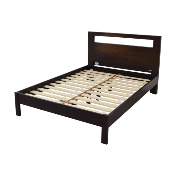 used-west-elm-chocolate-veneer-bed-frame-and-headboard