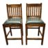 Stickley Mission Collection Counter Stools, a Pair. Original Price: $2,240