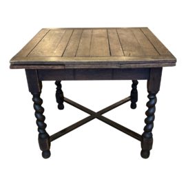 Vintage Rustic Wood Dining Table + Two Extensions
