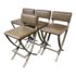 Charleston Forge Naples Counter Stools, a Set of Four. Original Price: $5,200