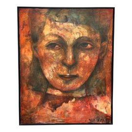 John Whipple Signed 2004 Original Painting "My Girl". Original Price: $3,000