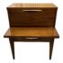 1960's Kent Coffey the Tableau Scandia Walnut Nightstand