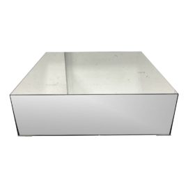 NEW Glas Italia Jean-Marie Massaud Illusion Low Coffee Table. Original Price: $2,115