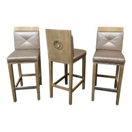 Lily & Jack Bar Stools, Set of Three