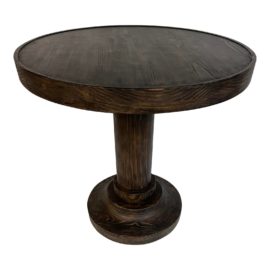 NEW Custom Design Claut Dark Accent Table. Original Price: $799