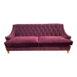 HD Buttercup Tufted Purple Sofa. Original Price $1,795