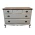 Vintage Shell Five Drawer Dresser, Updated